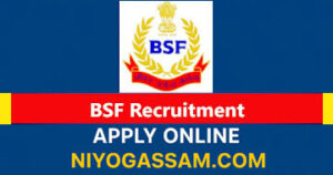BSF Head Constable Recruitment 2025 Notification, Apply for 1121 Posts