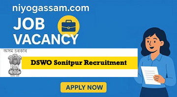 DSWO Sonitpur Vacancy 2025 – Administrative and Support Staff Jobs, Online Apply