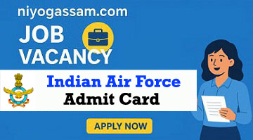 Download Indian Air Force Agniveer Vayu Admit Card 2025 – IAF Exam Call Letter Link