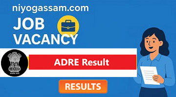 ADRE, Assam Direct Recruitment Result 2025