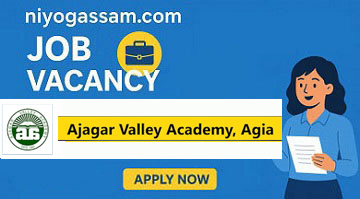 Ajagar Valley Academy Agia Recruitment 2025 – PGT English Teacher Vacancy