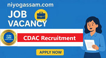 CDAC Guwahati Vacancy 2025 – Apply Online for Project Engineer and Officer Jobs