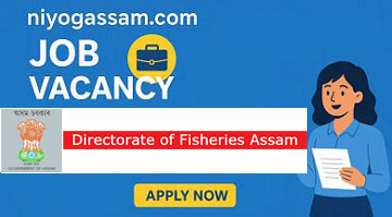 Directorate of Fisheries Assam Recruitment 2025 – Apply Online for 3 Manager Posts