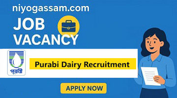 Purabi Dairy Recruitment 2025 – Apply Online for 25 Manager and Assistant Posts in Assam