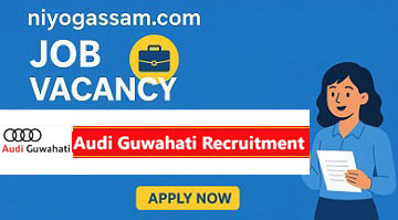 Audi Guwahati Recruitment 2025 for Customer Experience Manager cum Admin post notification