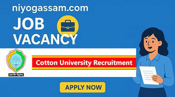 Cotton University Recruitment 2026 – 9 Junior Assistant Posts
