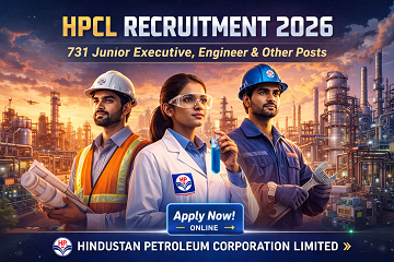 HPCL Recruitment 2026 Junior Executive Engineer Vacancy Notification
