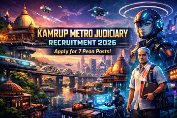 Kamrup Metro Judiciary Recruitment 2026 Peon Vacancy Notification