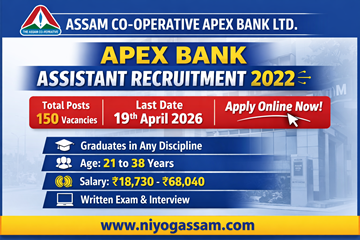 Apex Bank Assistant Recruitment 2026 notification