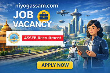 ASSEB Recruitment 2026 – Apply Online for 4 Junior Administrative Assistant Posts – Assam Govt Jobs