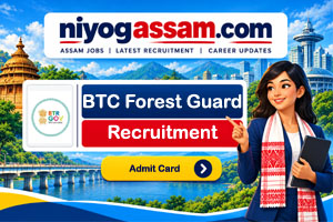 BTC Forest Guard Admit Card 2026 download for Forester-I and Forest Guard posts